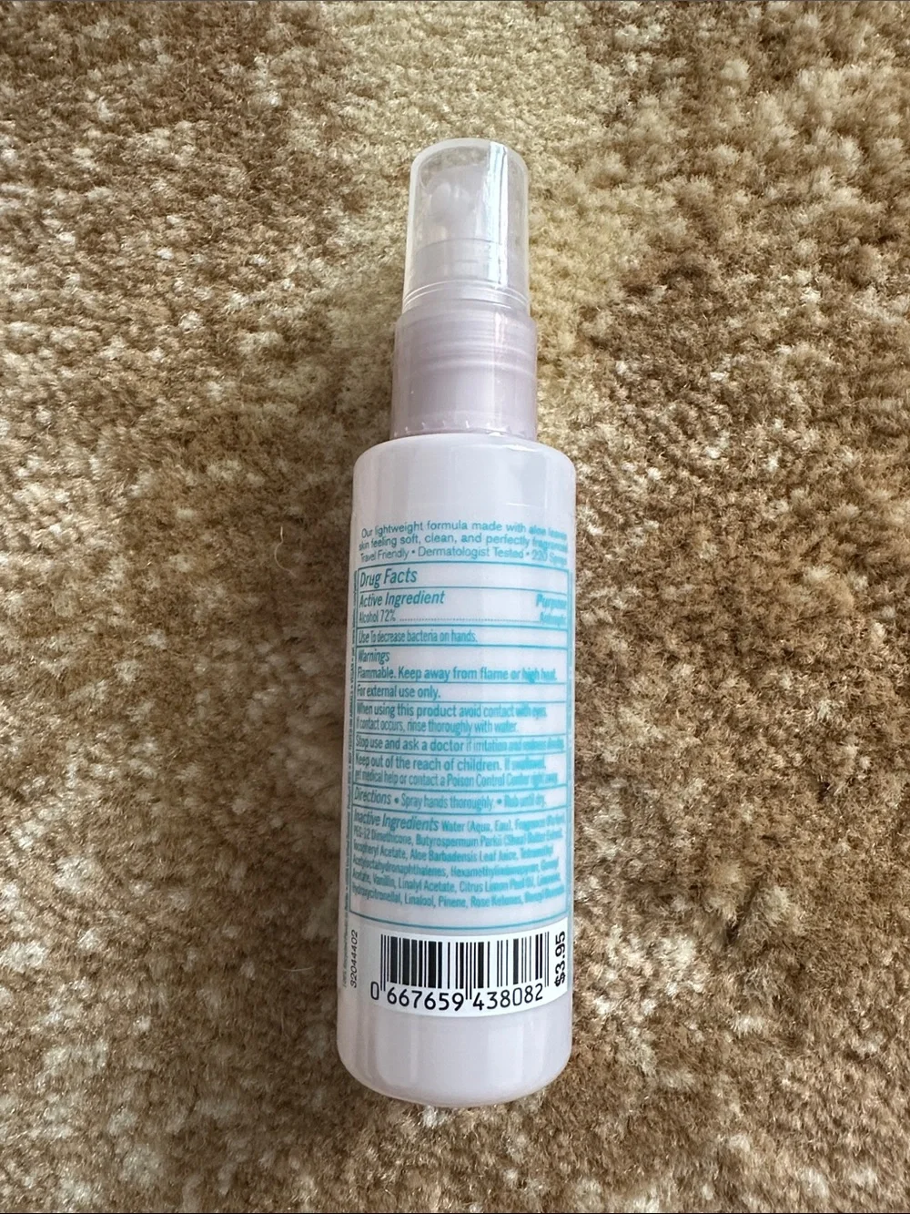 Blush Petals Anti-Bacterial Hand Spray